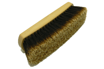 Shoe Shine Brush – Long Shaft Slotted Horsehair by Valentino Garemi - ValentinoGaremi