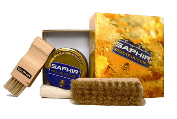 Saphir Shoe Shine Kit – Travel Small Gift Set - ValentinoGaremi