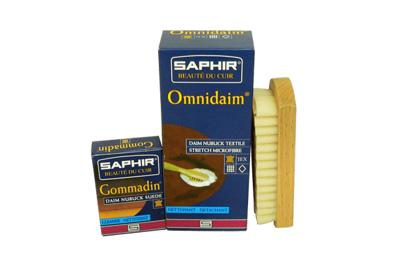 Suede Leather Care Set by Saphir France - ValentinoGaremi