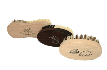 Kitchen Cleaning Brushes for Veggies Fruits & Clam by Valentino Garemi - ValentinoGaremi