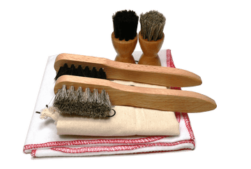 Leather Shoe Paste Cream Applicator & Dauber Set by Valentino Garemi - ValentinoGaremi
