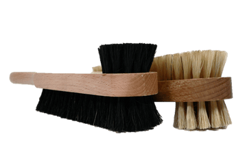 Combo Shoe Polish Brush and Cream Paste Applicator by Valentino Garemi - ValentinoGaremi