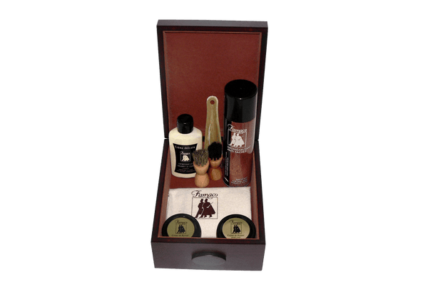 Luxury Shoe Care Valet - Shoe Shine Kit Rosewood by Famaco - ValentinoGaremi