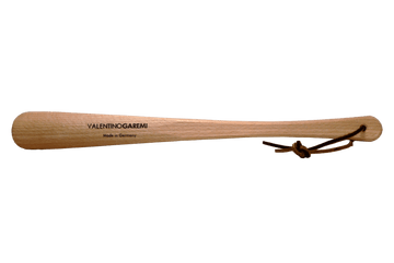 Shoe Horn Set – Hardwood Crafted & Leather String by Valentino Garemi - ValentinoGaremi
