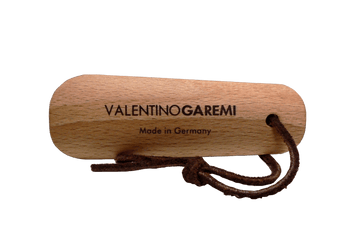 Shoe Horn Set – Hardwood Crafted & Leather String by Valentino Garemi - ValentinoGaremi