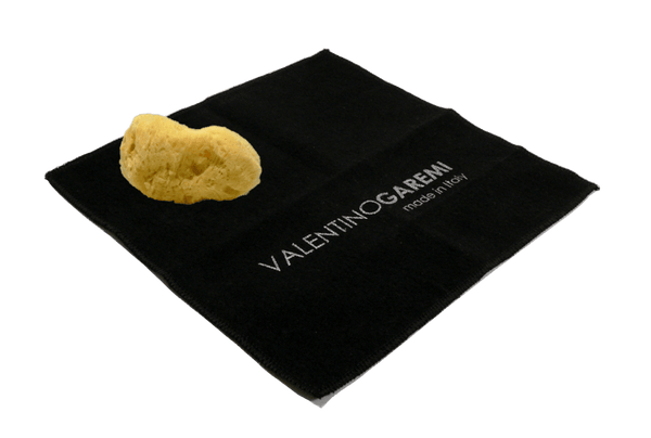 Leather Cream Applicator Set – Sponge & Chamois by Valentino Garemi - ValentinoGaremi