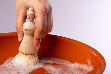 Kitchen Pot & Pan Cleaning brush – Sink Utensil by Valentino Garemi - ValentinoGaremi