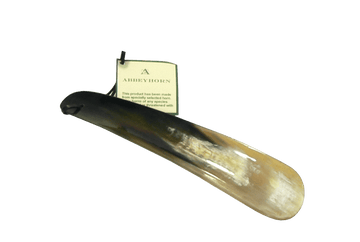 Hand Crafted Shoehorn with Thong - 8"- By Abbeyhorn England - ValentinoGaremi