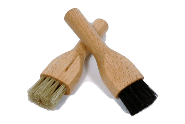 Shoe Cream Applicator Brush Set – Long Body Dauber by Valentino Garemi - ValentinoGaremi