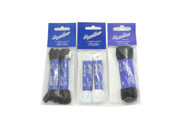 Classic Round Laces for Shoes or Boots by BraidLace Canada - ValentinoGaremi