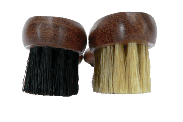 Shoe Polish Applicator Brush - Bubinga Wood & Boar Bristles by Famaco - ValentinoGaremi