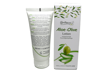 Aloe & Olive Oil Foot Skin Care Cream by Camillen 60 Germany - ValentinoGaremi