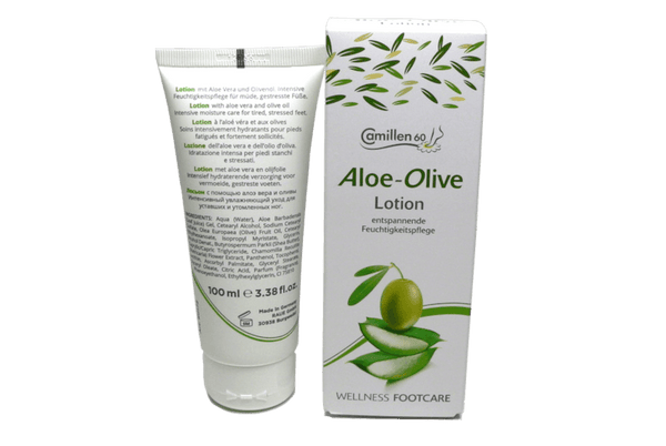 Aloe & Olive Oil Foot Skin Care Cream by Camillen 60 Germany - ValentinoGaremi