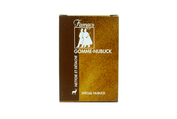 Gum Eraser for Nubuck Footwear & Garments by Famaco France - ValentinoGaremi