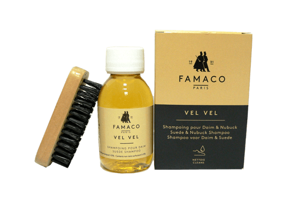 Suede Nubuck Cleaning Shampoo – Shoes Stain Remove by Famaco France - ValentinoGaremi