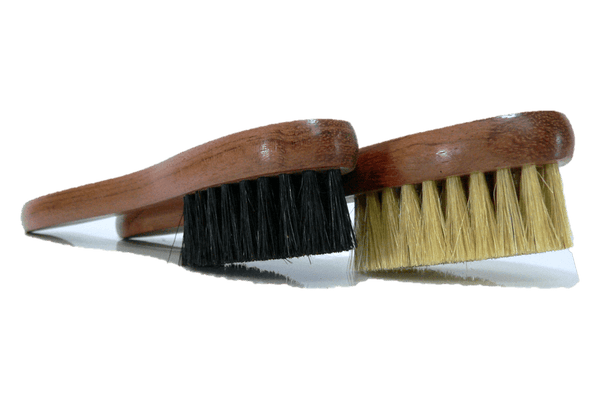 Shoe Polish Applicator Brush - Bubinga Wood & Boar Bristles by Famaco - ValentinoGaremi