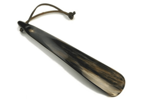 Shoehorn by Abbeyhorn - Tip End Real Horn - 8" - ValentinoGaremi