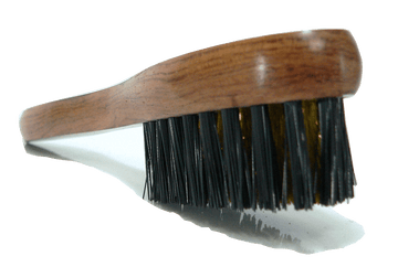 Suede Nubuck Cleaning Brush - Brass Bristles - Bubinga Wood By Famaco - ValentinoGaremi