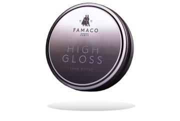 Famaco High Gloss - Shoe Shine Leather Polish 3.38 Oz - Made in France - ValentinoGaremi