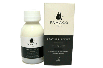 Cleaning Leather Lotion for Shoes & Garments - Raviv Cuir by Famaco France - ValentinoGaremi