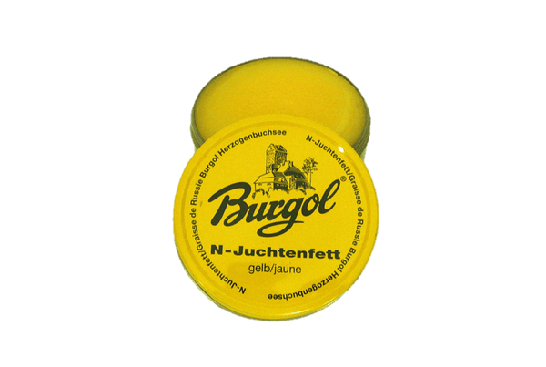 Waterproof Leather Paste Wax – Shoes & Garments Juchtenfett by Burgol - ValentinoGaremi