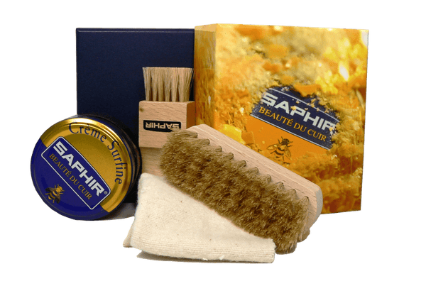 Saphir Shoe Shine Kit – Travel Small Gift Set - ValentinoGaremi