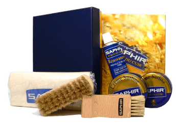 Saphir Shoe Care Shine Kit – Gift Set for Footwear Collections - ValentinoGaremi