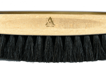 Luxury Shoe Shine & Polishing Brush – Genuine OxHorn Top by Abbeyhorn - ValentinoGaremi