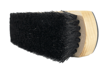 Luxury Shoe Shine & Polishing Brush – Genuine OxHorn Top by Abbeyhorn - ValentinoGaremi