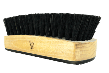 Luxury Shoe Shine & Polishing Brush – Genuine OxHorn Top by Abbeyhorn - ValentinoGaremi