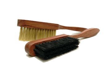 Shoe Edge Cleaning Brush - Bubinga Wood Handle - by Famaco France - ValentinoGaremi