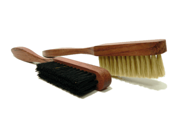 Shoe Edge Cleaning Brush - Bubinga Wood Handle - by Famaco France - ValentinoGaremi