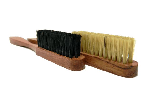 Shoe Edge Cleaning Brush - Bubinga Wood Handle - by Famaco France - ValentinoGaremi