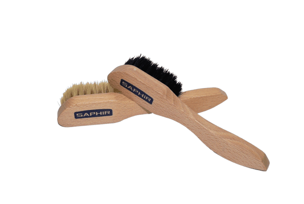 Spreading Brush for Shoe Cream & Polish Paste by Saphir France - ValentinoGaremi